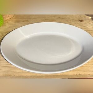 Homer Laughlin White Oval Plate